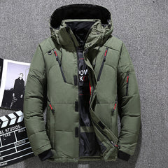 Men's Casual Outdoor Thick Warm Down Jacket