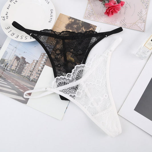 Low Waist Sexy Mesh Lace Thong
