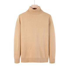 Men's Slim Fit Thickened Turtleneck Sweater