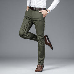 Men's Straight Stretch Loose Casual Pants