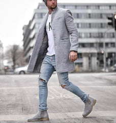 Men's Winter Fashion Windbreaker Jacket