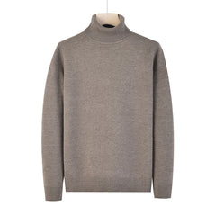 Men's Slim Fit Thickened Turtleneck Sweater