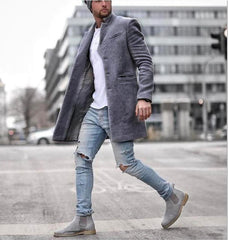 Men's Winter Fashion Windbreaker Jacket