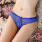 Lace low waist transparent seamless panties