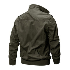Men's Tactical Multi-Pocket Work Bomber Jacket