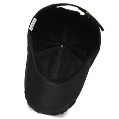 Personalized letter embroidery fashion hat for men and women