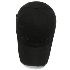 Personalized letter embroidery fashion hat for men and women