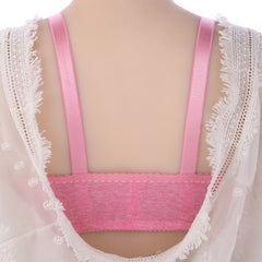Large size thin wire-free bra