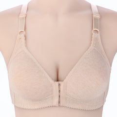 Large size thin wire-free bra