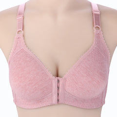 Large size thin wire-free bra