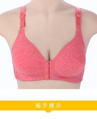 Large size thin wire-free bra