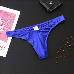 Men's Ice Silk Skin-friendly Breathable Sexy Thong