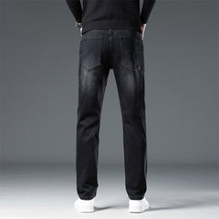 Men's Casual Stretch Straight Business Jeans