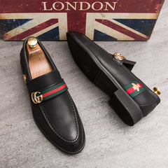 Men's Daily Soft Sole Breathable All-match Casual Leather Shoes