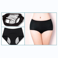 Plus Size New Naterial Set High Waist Leak Proof Panties/L-8XL
