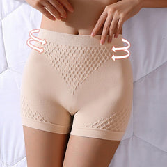 Seamless Slimming Cotton High Waist Panties -  