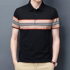 100% Cotton Casual Lapel Polo Shirt
