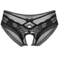 Men's see-through mesh tie-up crotchless underwear - Men's Fashion