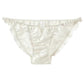 100% Mulberry Silk Ruffle Panties