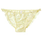 100% Mulberry Silk Ruffle Panties