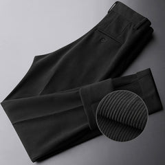 2024 Men's Sanded Anti-wrinkle New Business Corduroy Warm Casual Pants