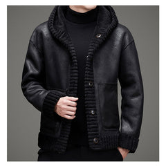 2023 Winter Reversible Sherpa Lapel Thickened Warm Jacket