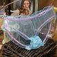 Mesh transparent light breathable lace panties