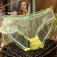 Mesh transparent light breathable lace panties