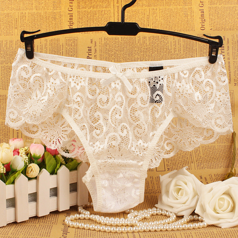 Lace Hollow Sexy Plus Size Panties