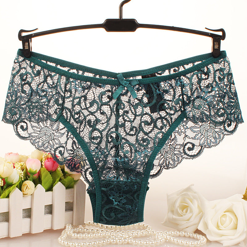 Lace Hollow Sexy Plus Size Panties