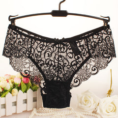 Lace Hollow Sexy Plus Size Panties