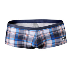 Men's Plaid Swimming Briefs