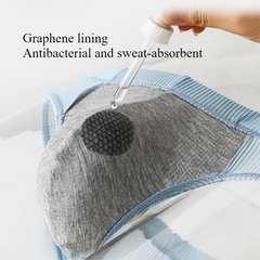 Men's Low Waist Ice Silk Lace Sexy Transparent Graphene Briefs