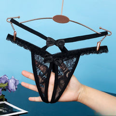 Lace Hollow Low Waist Breathable Sexy Thong