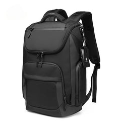 Business Travel Waterproof and Scratch-resistant Backpack