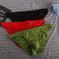 Men's Sexy Breathable Comfortable Cotton Low Rise Briefs