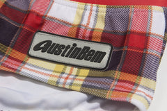 Men's Plaid Swimming Briefs