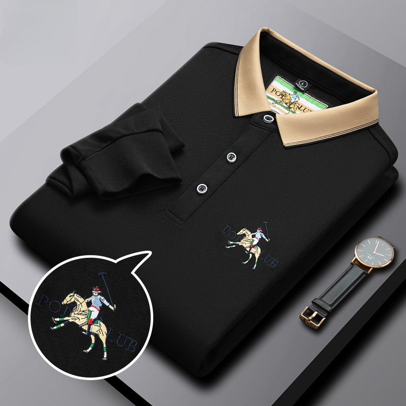 Men's New Fashion Business Polo Shirt