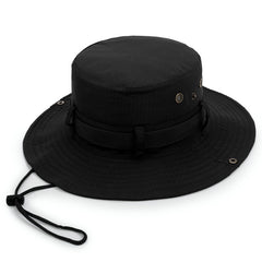 Men's Fisherman Hat Foldable Sunshade Cloth Cap Casual Outdoor Camping Hat