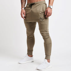 Men's Running Fitness Cotton Straight Stretch Sports Pants