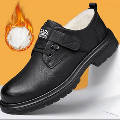 Men's Retro Trendy Versatile Casual Leather Shoes