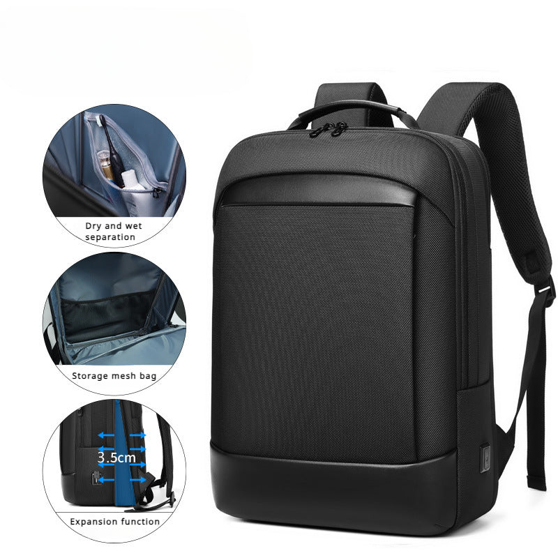 Men's Business Commuting Large Capacity Travel Backpack