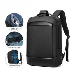 Men's Business Commuting Large Capacity Travel Backpack