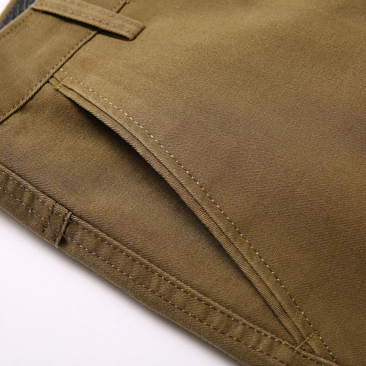 Men's High Waist Comfortable Thick Warm Casual Pants
