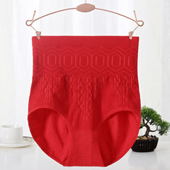 Elastic High Waist Tummy Control Plus Size Panties