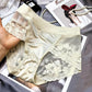 Men's high-end satin light luxury lace breathable mesh cotton briefs - Men's Fashion