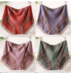 Cotton Antibacterial Lace Panties