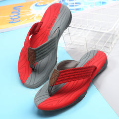 2024 Men's New Soft-soled Fashion Flip-flops Casual Beach Sandals