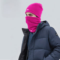 Men's Thickened Hat and Warm Mask