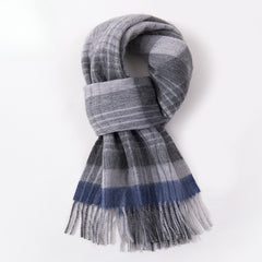 Men's 100% wool scarf